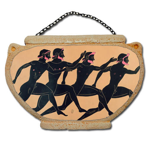 Δρομείς - Αμφορέας τοίχου 16 cm