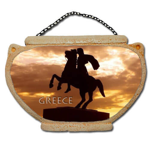 Μέγας Αλέξανδρος - Αμφορέας τοίχου 16 cm