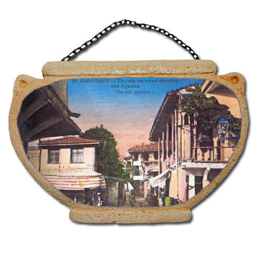 Παλιά πόλη Θεσσαλονίκης - Αμφορέας τοίχου 16 cm