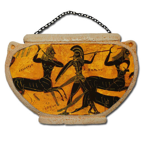 Πύρρος - Αμφορέας τοίχου 16 cm