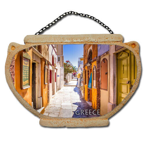 Σαντορίνη - Αμφορέας τοίχου 16 cm