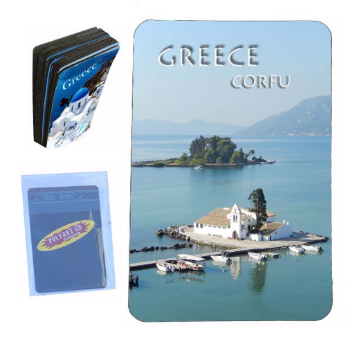 Κέρκυρα - Μαγνητάκι τύπου Πιστωτικής Κάρτας