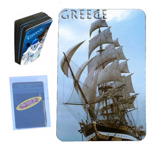 Ιστιοφόρο - Μαγνητάκι τύπου Πιστωτικής Κάρτας