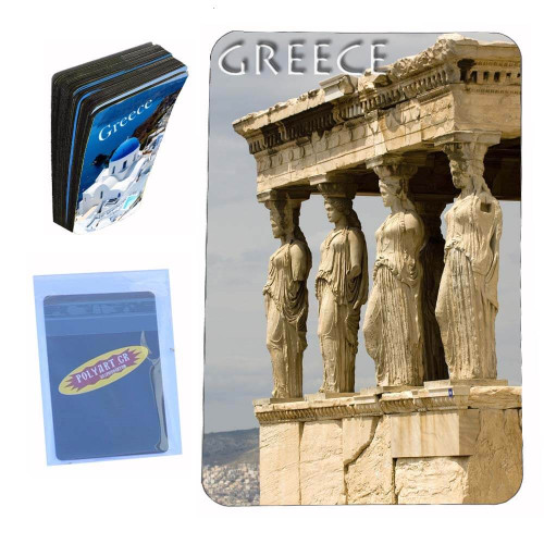 Καρυάτιδες - Μαγνητάκι τύπου Πιστωτικής Κάρτας