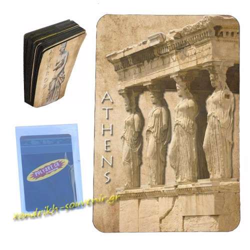 Καρυατιδες - Μαγνητάκι Κάρτα