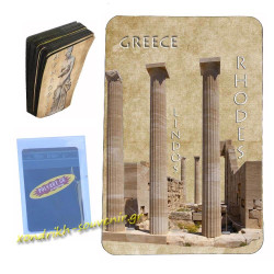 Λινδος Ροδος - Μαγνητάκι Κάρτα