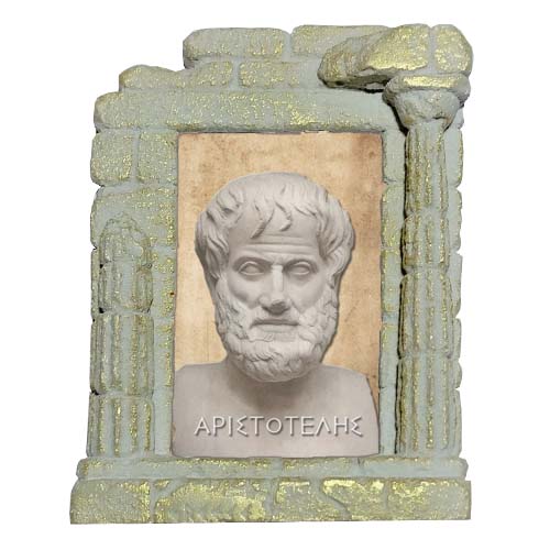 Αριστοτέλης - Κεραμική Επιτραπέζια Κορνίζα "Ολυμπία"