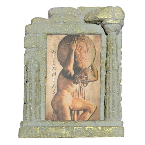 Άτλαντας - Κεραμική Επιτραπέζια Κορνίζα "Ολυμπία"