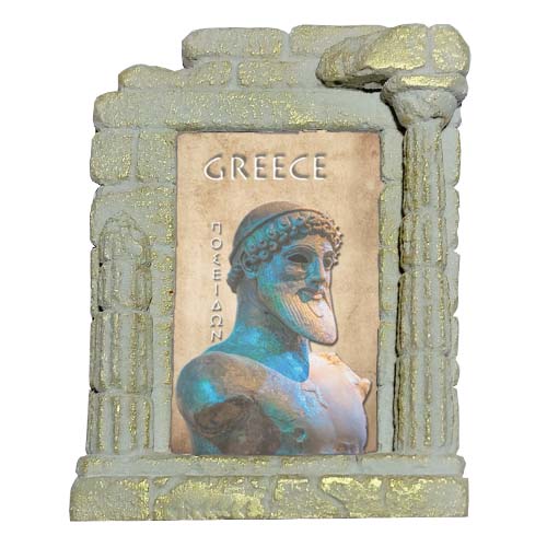 Ποσειδών - Κεραμική Επιτραπέζια Κορνίζα "Ολυμπία"