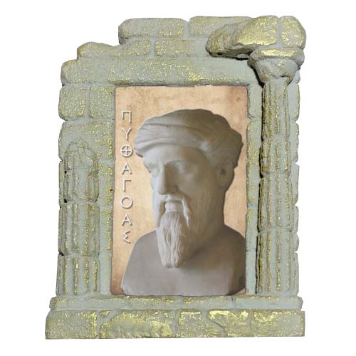 Πυθαγόρας - Κεραμική Επιτραπέζια Κορνίζα "Ολυμπία"