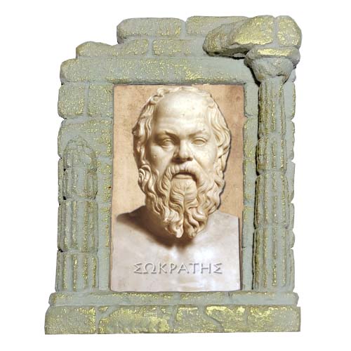 Σωκράτης - Κεραμική Επιτραπέζια Κορνίζα "Ολυμπία"