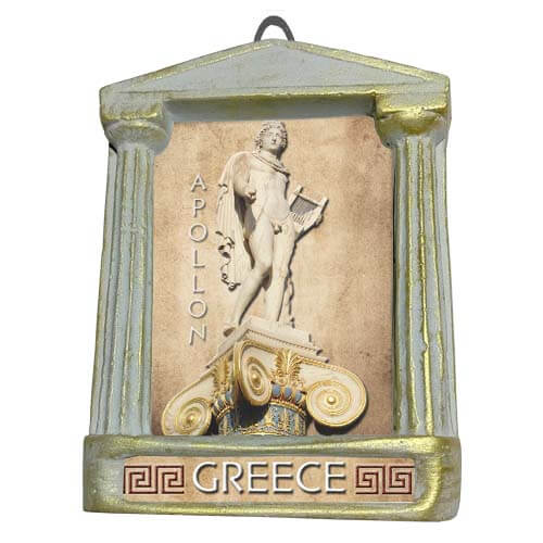 Απόλλων - Αρχαιοελληνική Κορνίζα "Παρθενών"