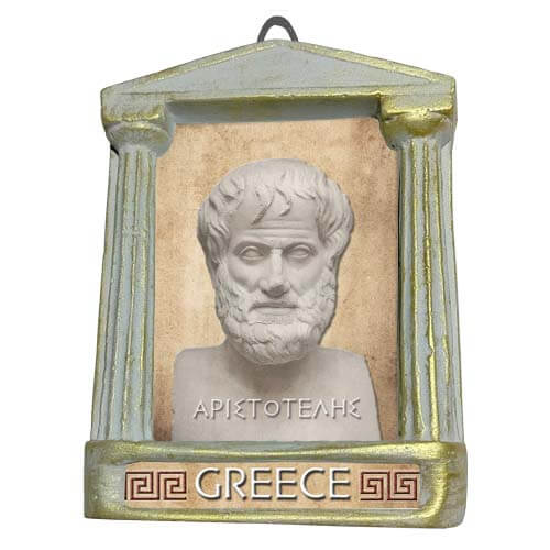 Αριστοτέλης - Αρχαιοελληνική Κορνίζα "Παρθενών"