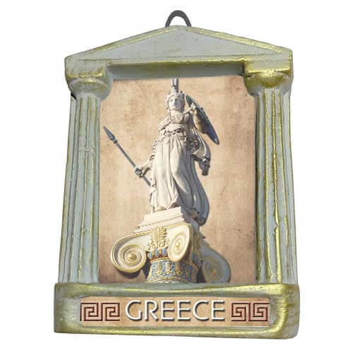 Αθηνά - Αρχαιοελληνική Κορνίζα "Παρθενών"