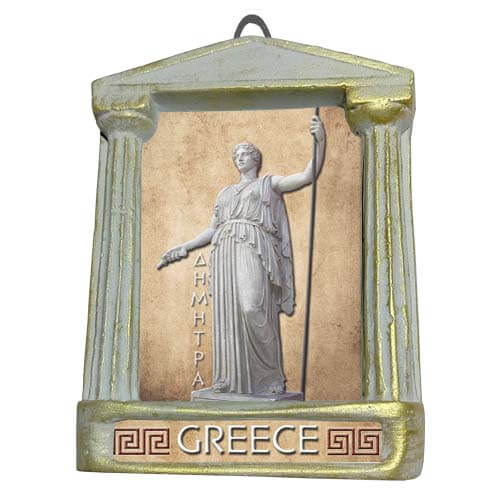 Δήμητρα - Αρχαιοελληνική Κορνίζα "Παρθενών"