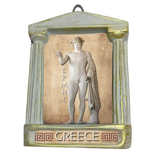 Ερμής - Αρχαιοελληνική Κορνίζα "Παρθενών"