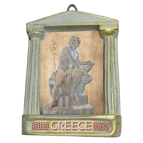 'Ηφαιστος - Αρχαιοελληνική Κορνίζα "Παρθενών"