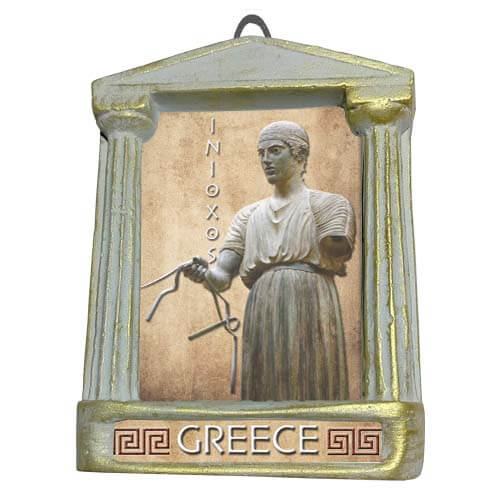 Ινίοχος - Αρχαιοελληνική Κορνίζα "Παρθενών"