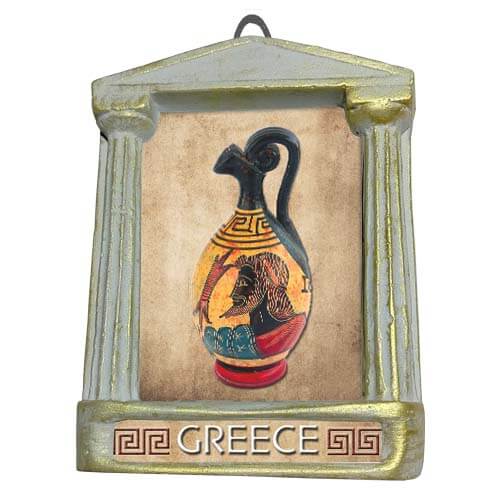 Κανάτα Αγγείο - Αρχαιοελληνική Κορνίζα "Παρθενών"