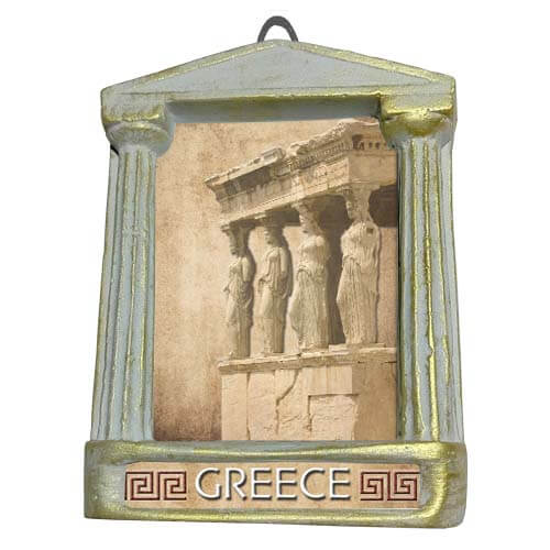 Καρυάτιδες - Αρχαιοελληνική Κορνίζα "Παρθενών"