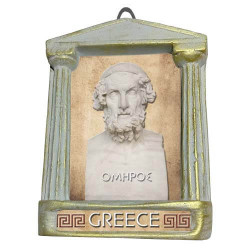 Όμηρος - Αρχαιοελληνική Κορνίζα "Παρθενών"