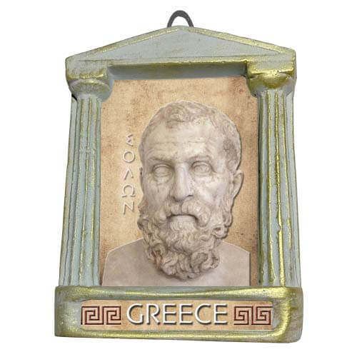 Σόλων - Αρχαιοελληνική Κορνίζα "Παρθενών"