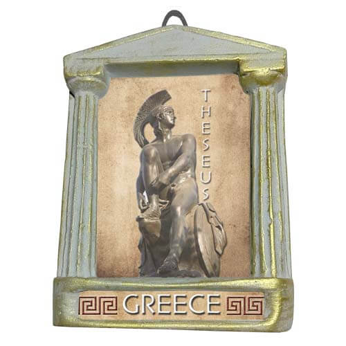 Θησέας - Αρχαιοελληνική Κορνίζα "Παρθενών"