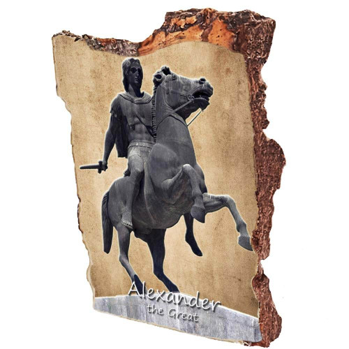 Μέγας Αλέξανδρος Άγαλμα - Τεχνητή Πέτρα 12cm