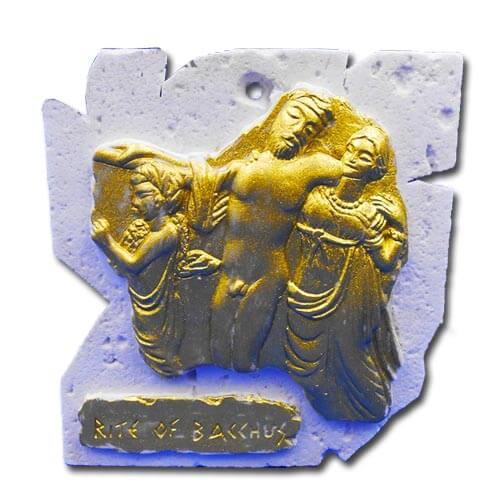 Διονύσιος - Επίχρυση Κεραμική Μινιατούρα 11cm