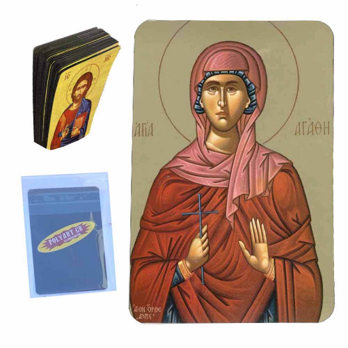 Αγία Αγαθή - Μαγνητάκι Τύπου Κάρτας